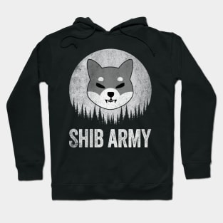 Vintage Shiba Inu Coin To The Moon Crypto Token Cryptocurrency Wallet HODL Birthday Gift For Men Women Hoodie